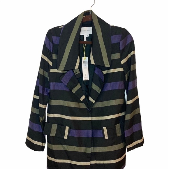 BCBGeneration Jackets & Blazers - BCBGenration Women’s Blazer Small Striped Jacket s